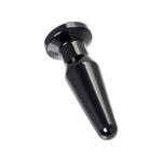 Анальная втулка TOYFA POPO Pleasure Gemini β, TPE, черная, 12,4 см