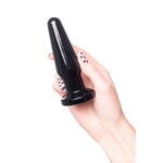Анальная втулка TOYFA POPO Pleasure Gemini β, TPE, черная, 12,4 см
