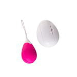 Виброяйцо ToyFa A-toys Eggo с пультом ДУ, силикон, розовый, 6 см