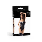 Боди Glossy Delilah из материала Wetlook, S