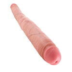 Двухголовый фаллос утолщенный с одного конца 16 Tapered Double Dildo