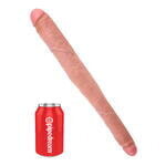 Двухголовый фаллос утолщенный с одного конца 16 Tapered Double Dildo