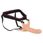 Силиконовый полый страпон на ремнях Silicone Strap-on by You2Toys