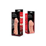 Насадка на фаллос с мелкими шариками COCK SLEEVE  (большой)
