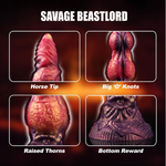 Savage Beastlord, фаллоимитатор на присоске, серии Power Monsters, 24 см